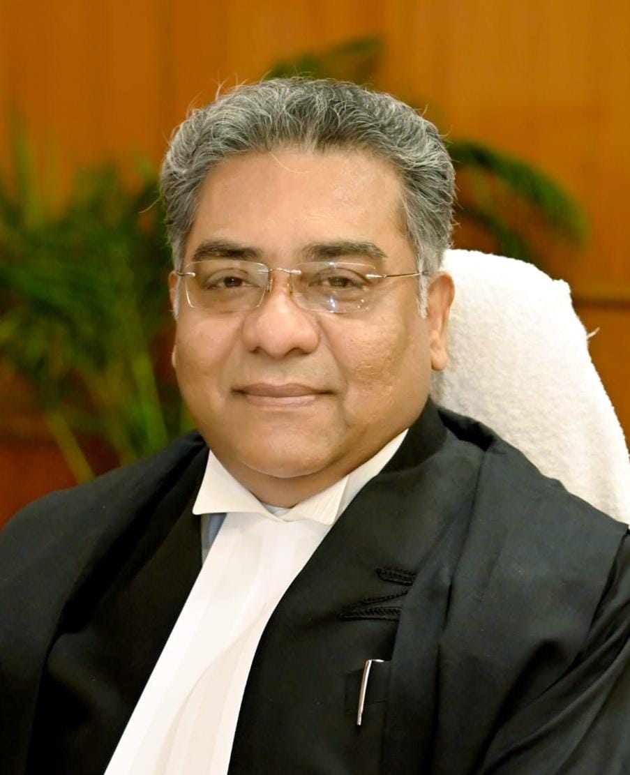 image of hon'ble Mr. Justice Manindra Mohan Shrivastava The Chief Justice of Rajasthan